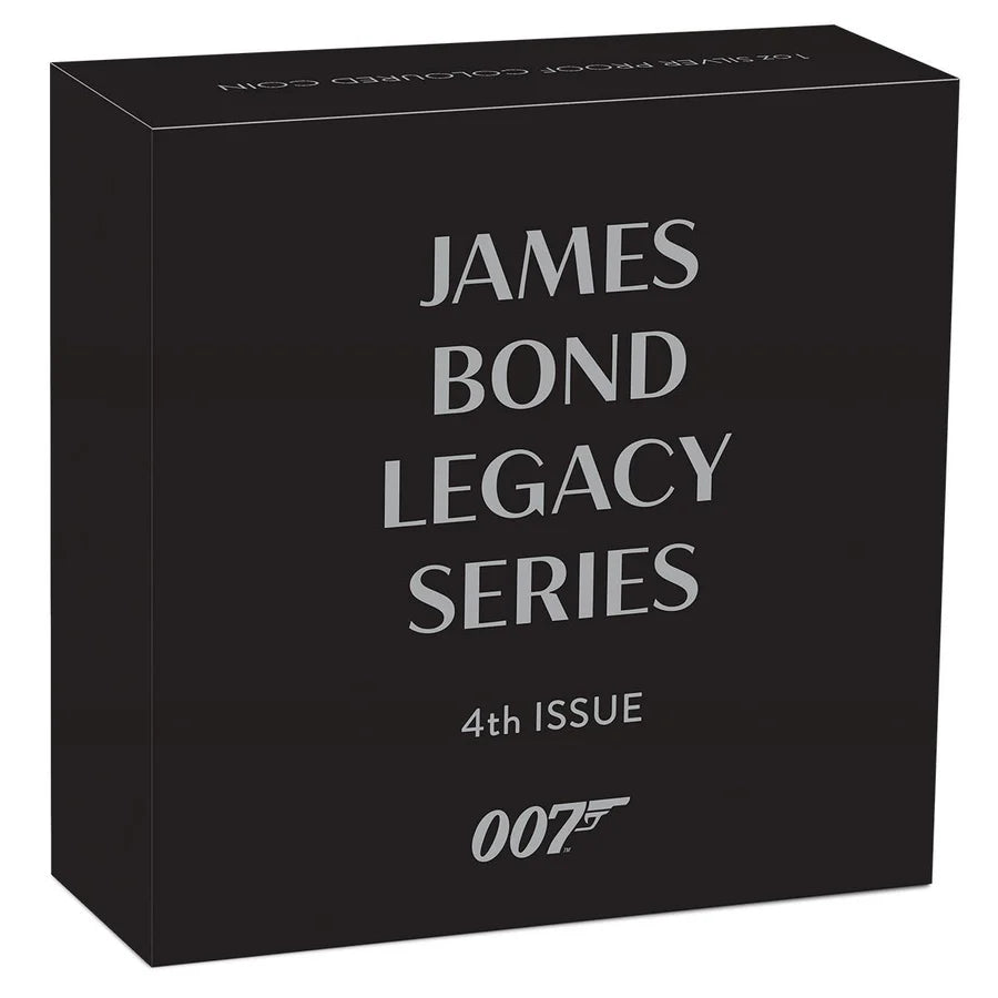 2024  perth mint James Bond Pierce Brosnan  1oz Silver Proof Coin