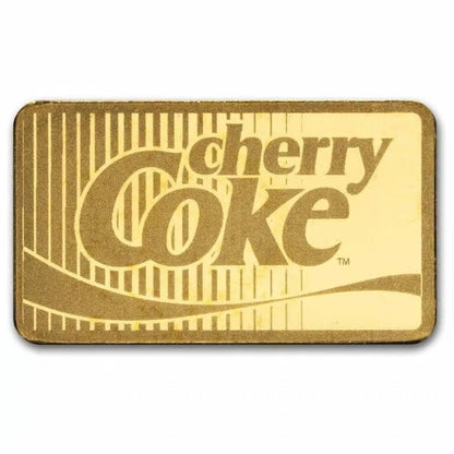 2025 PAMP limited edition Coca-Cola Cherry Coke 1g Gold Bar