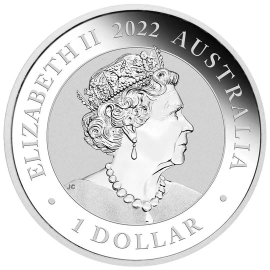 2022 & 2026 Perth Mint Swan 1oz Silver Coloured 2 Coin Collection