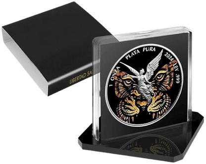 2024 Mexico Libertad Salvaje 1oz Silver Coin  COA