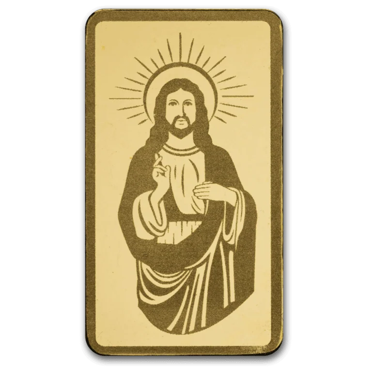 PAMP Blessings of Jesus Christ 1g Gold Minted Bar