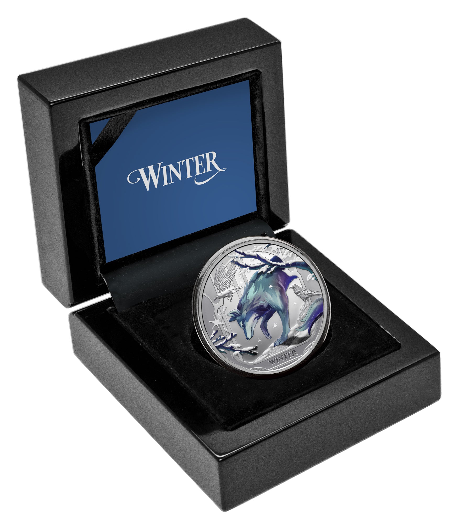 2025 Niue Seasons Winter – $1 1oz Silver Proof Coin