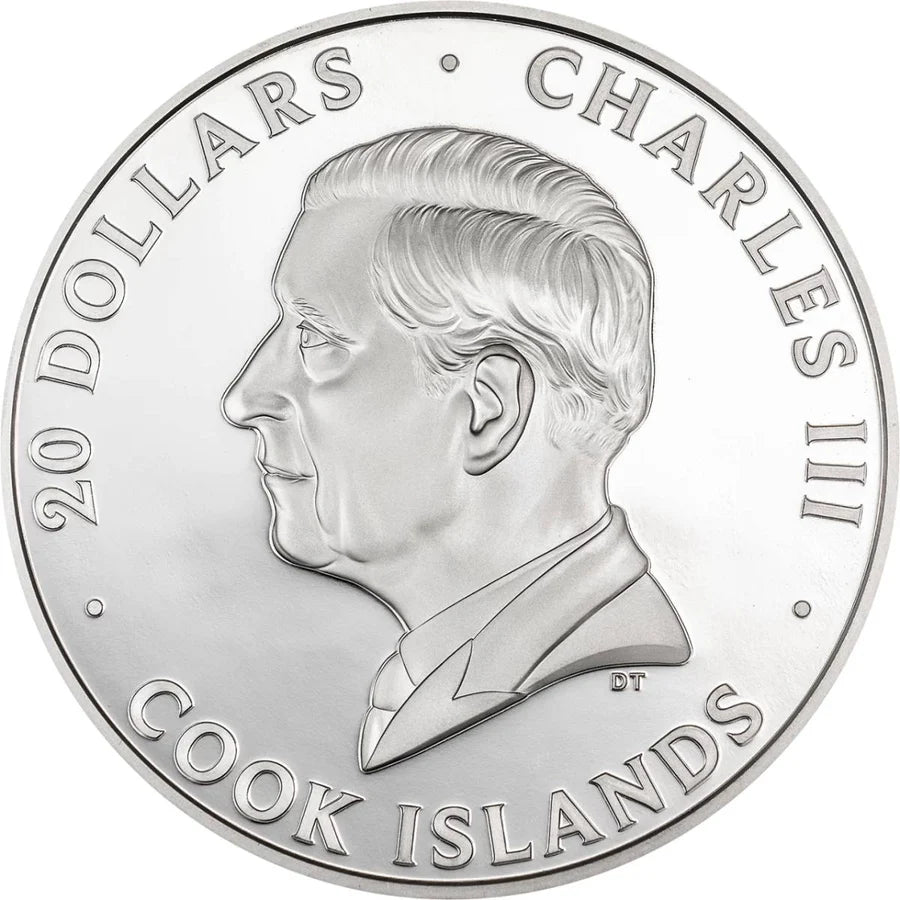 2025 New York City 3oz Silver Proof High Relief Coloured Coin