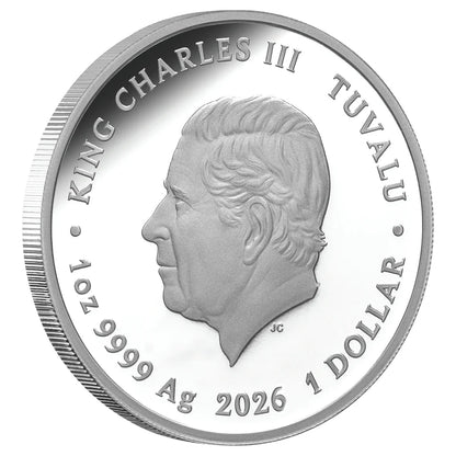 2026 Deadly & Dangerous Giant Centipede 1oz Silver Proof Coin