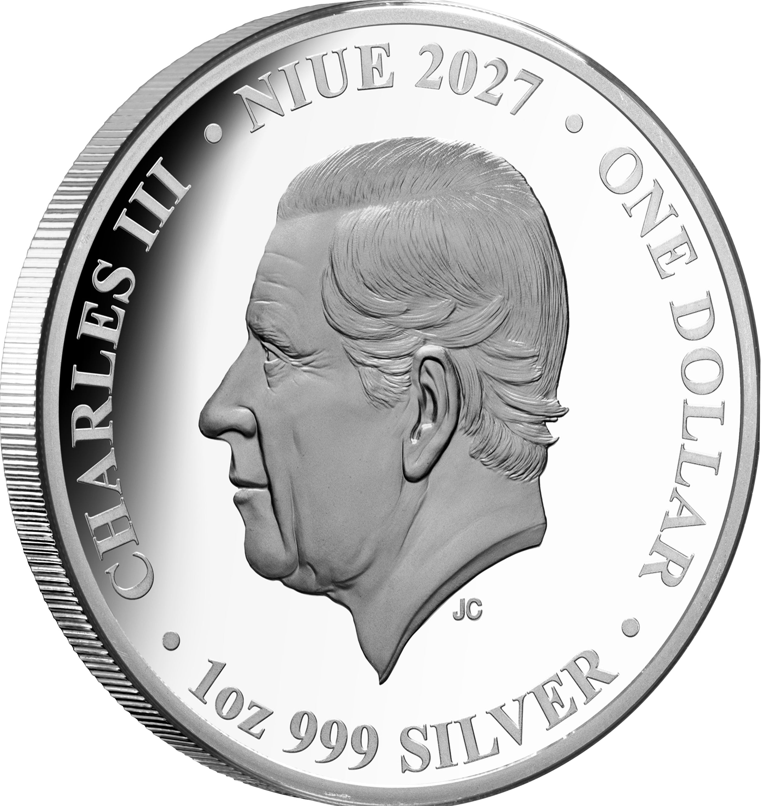 2027 Niue Lunar Year of the Goat 1oz Silver Proof Coin