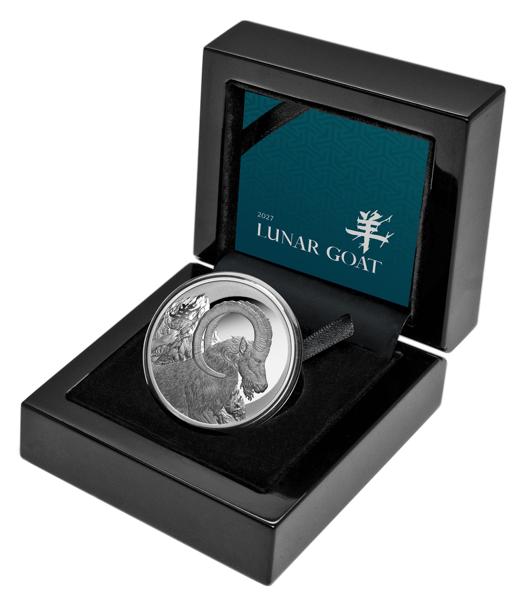 2027 Niue Lunar Year of the Goat 1oz Silver Proof Coin
