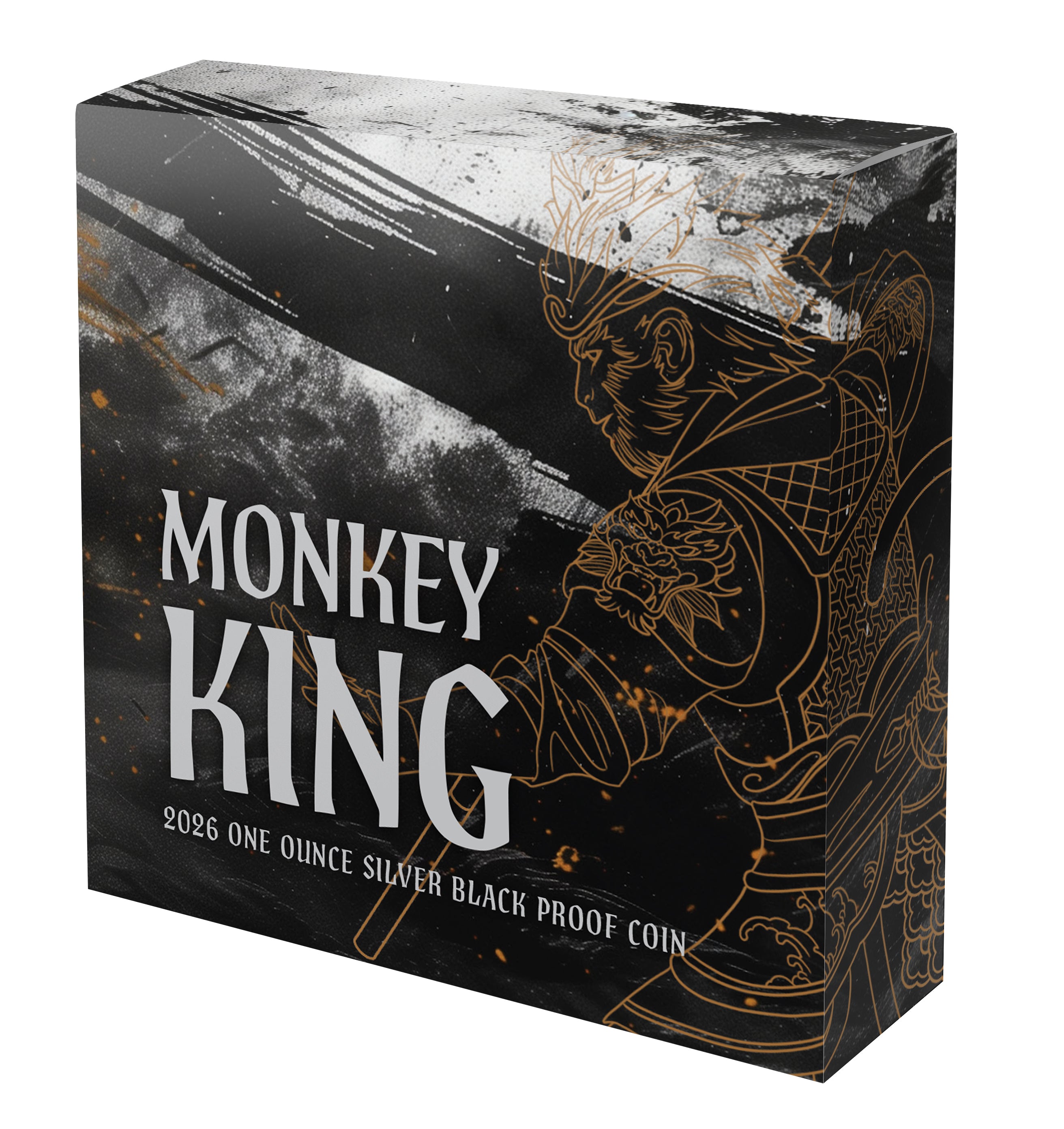 2026 Niue Monkey King & Chess Pawn 1oz Silver Proof 2 Coin Collection