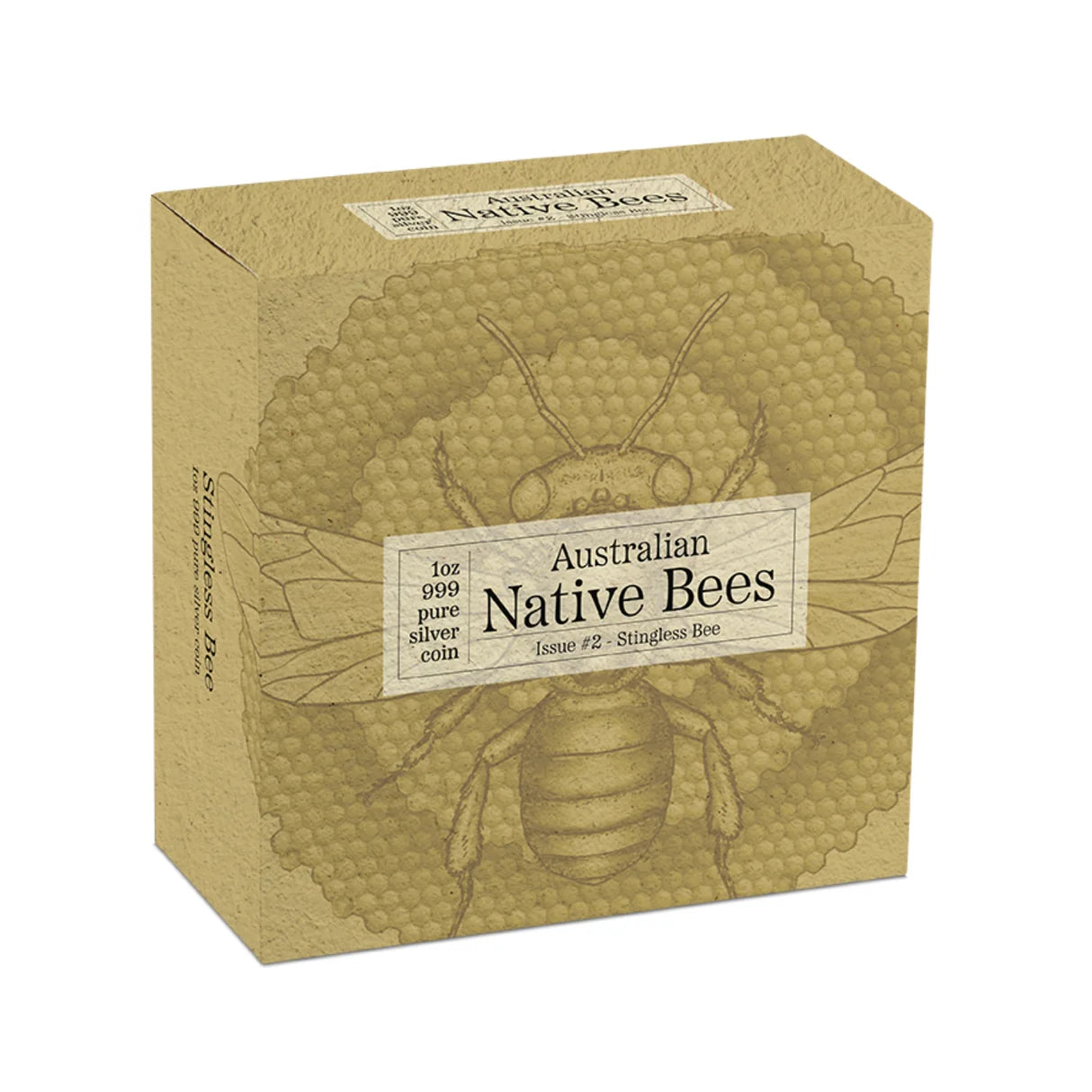 2026 Niue Native Bees 1oz Silver Proof Hologram 2-Coin Collection