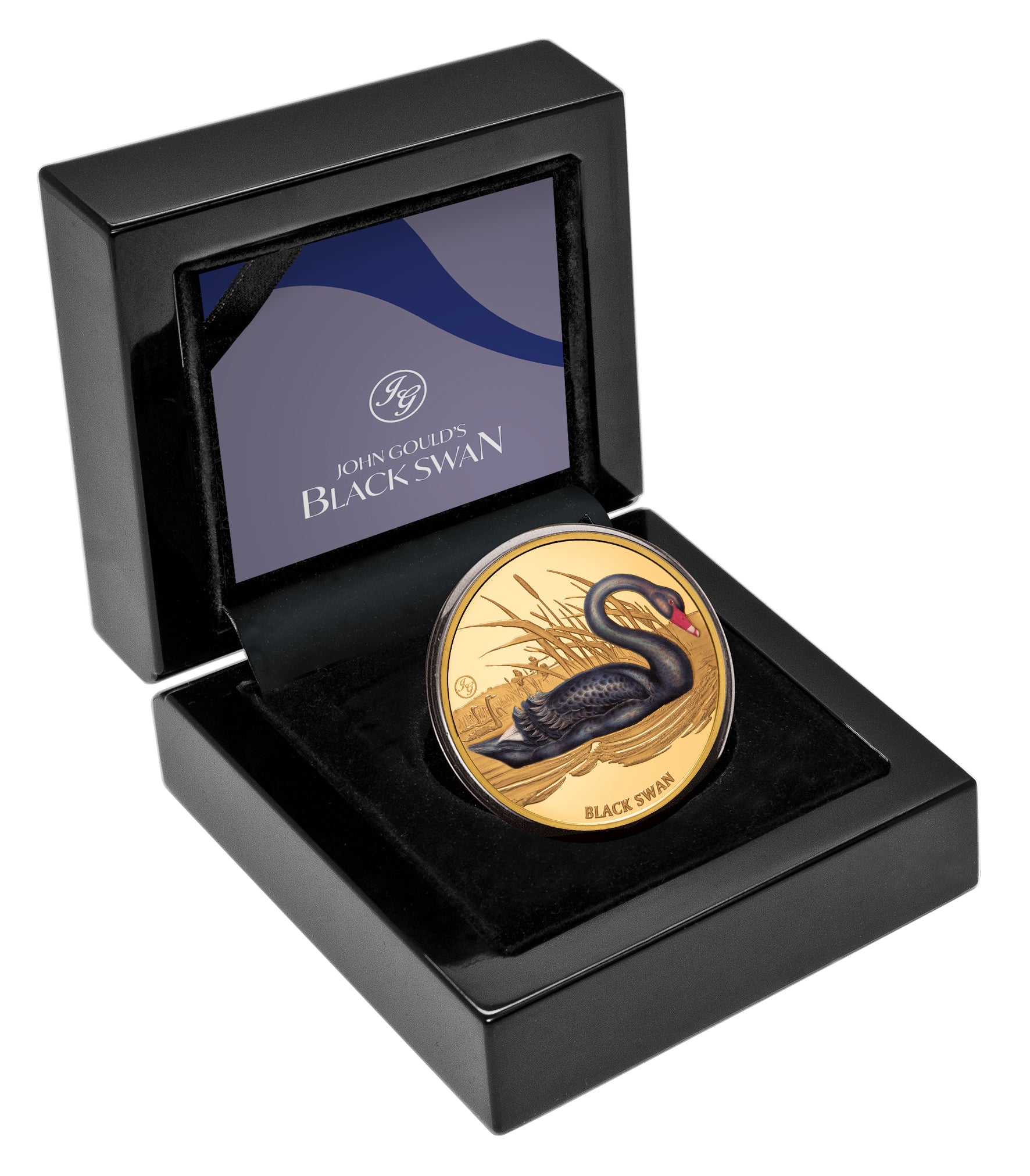 2026 Niue Black Swan 1oz Gold Proof Coin