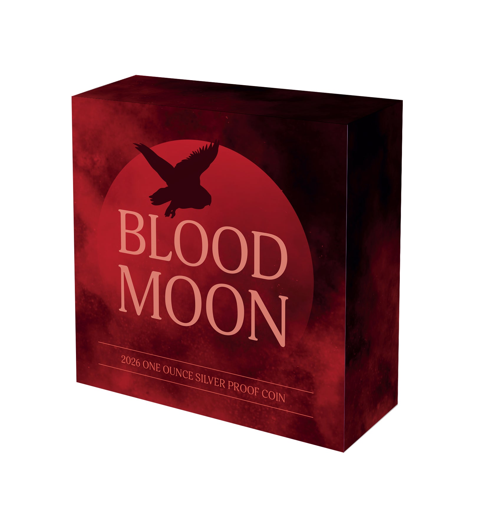 2026 Niue Owl 2oz & Blood Moon 1oz Silver Proof 2 Coin Collection