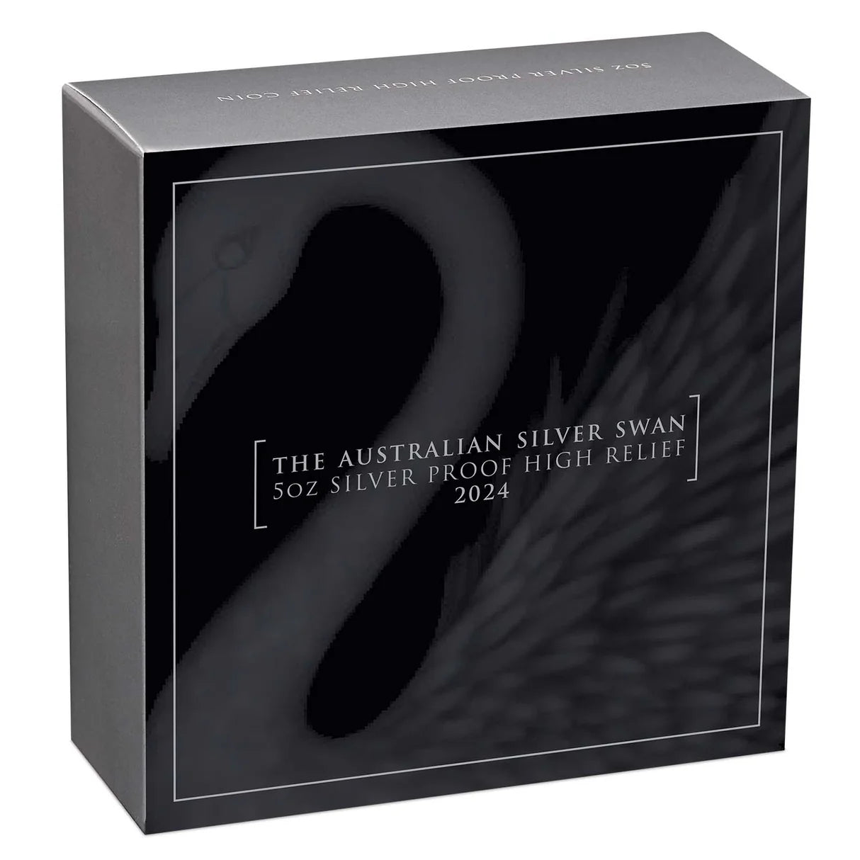 2024 & 2026 Perth Mint Swan 5oz Silver Proof High Relief 2-Coin Collection