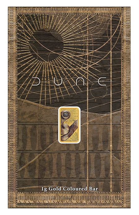 2026 Perth Mint Dune 1g Gold Minted 3 Bar Collection