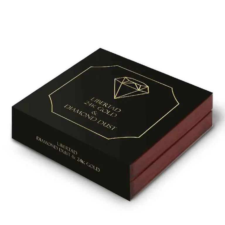 2023 Diamond Dust & Gilded II 1oz Silver Libertad Coin