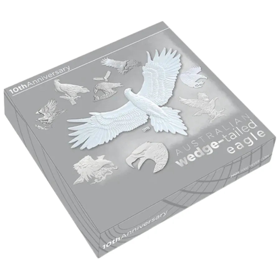 2024 & 2026 Perth Mint Wedge-Tailed Eagle Silver Premium 2-Coin Collection