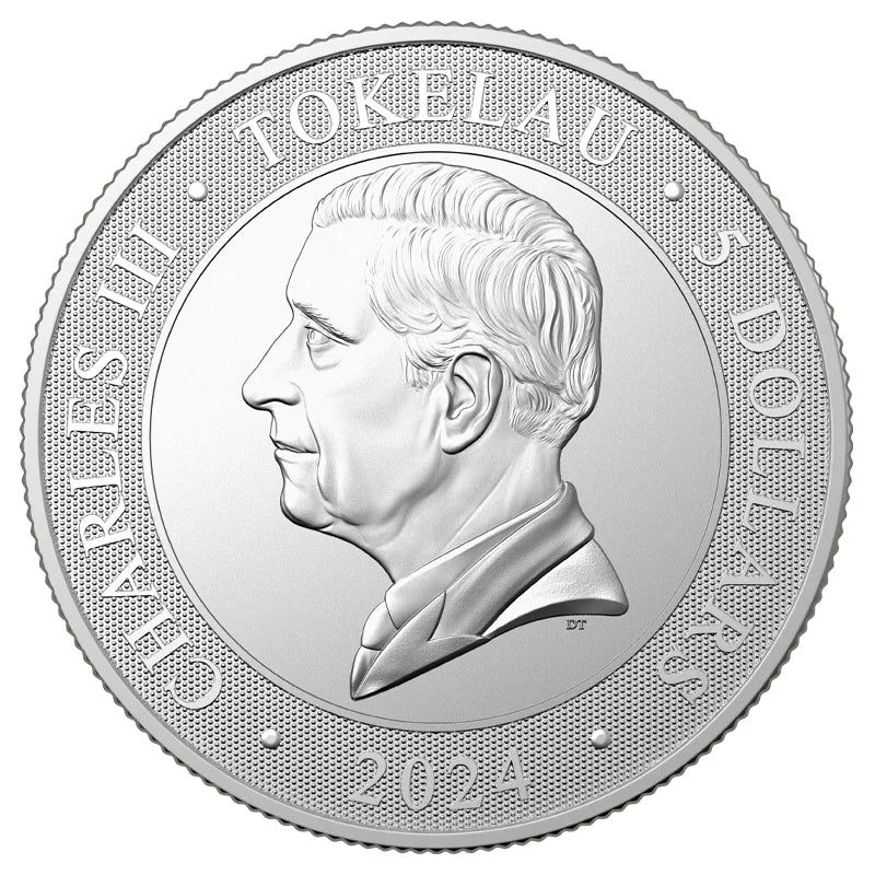 2024 ABC Untamed Landscapes Crocodile 1oz Silver Coin