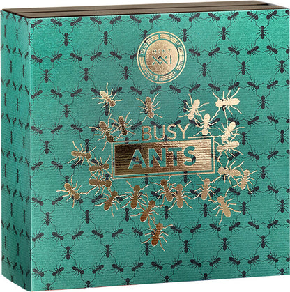 2022 Ghana Busy Ants 2oz Silver Antique Finish Coin