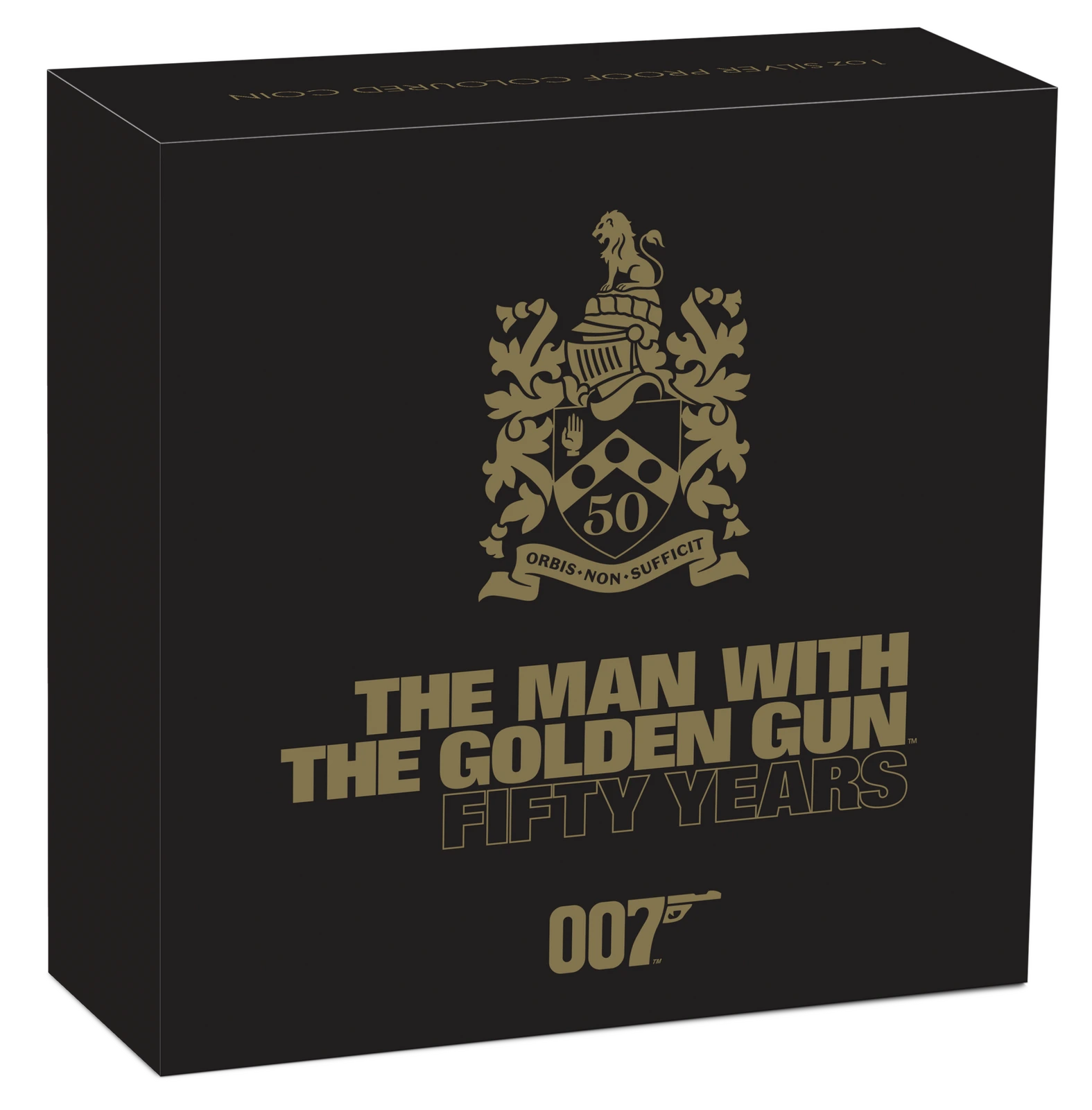 2024 Perth Mint James Bond The Man With The Golden Gun  1oz Silver Proof Coin