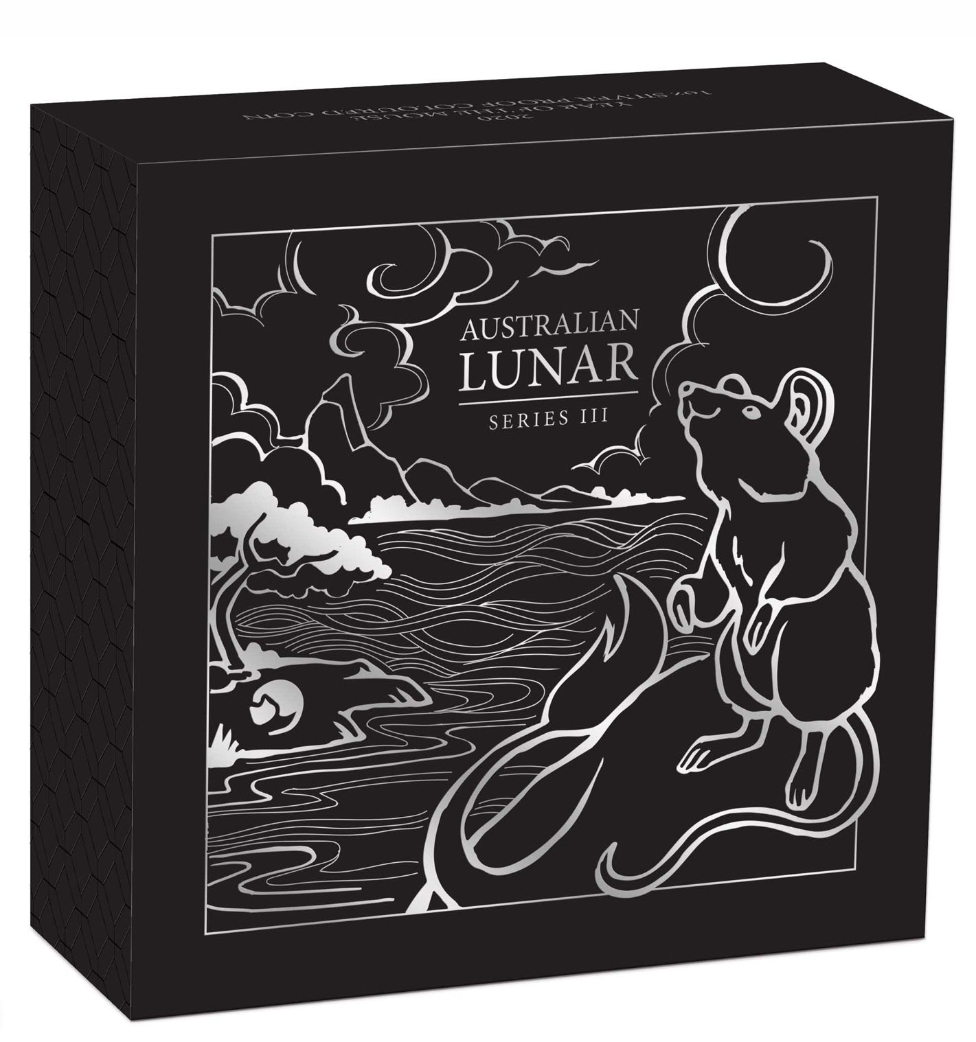 2020 Perth Mint Lunar Mouse 1/2oz Silver Proof Coloured Coin