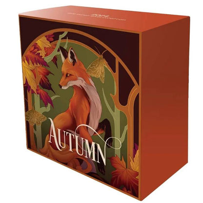 2024 Niue Seasons Autumn Red Fox 1oz Silver Proof Coin