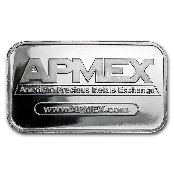 APMEX 1oz Silver Bullion Bar