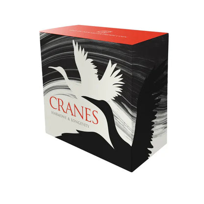 2025 Cranes Harmony & Longevity Gold-plated 1oz Silver Proof Coin