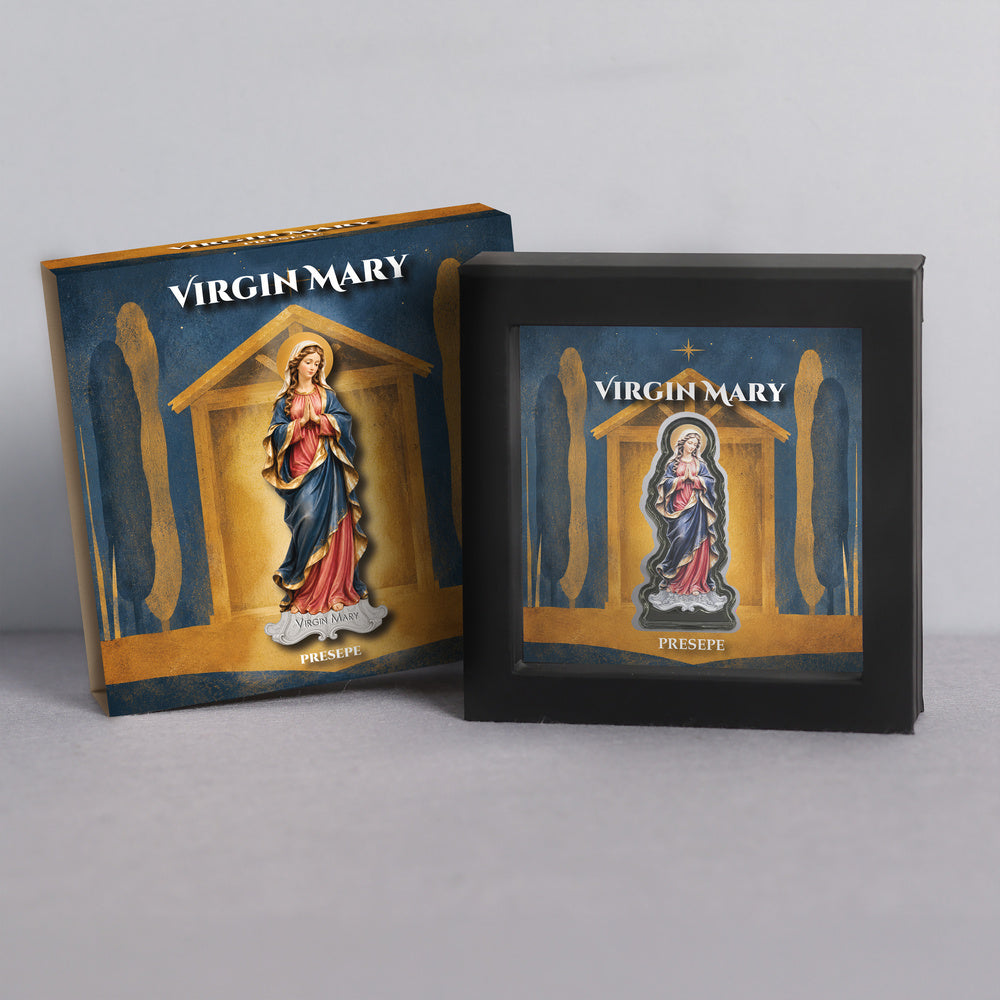 2026 Niue Presepe Virgin Mary 1oz Silver Proof Coin - 150 mintage only