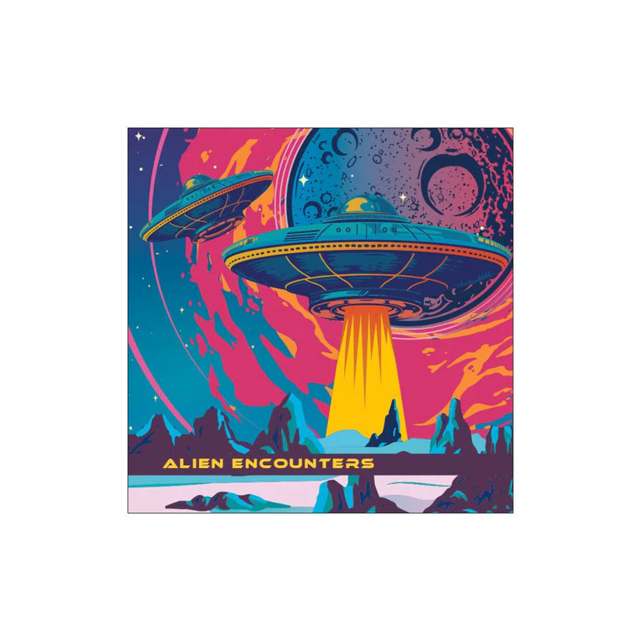 2024 NIUE Alien Encounters $1 1oz Silver Proof Coloured Coin