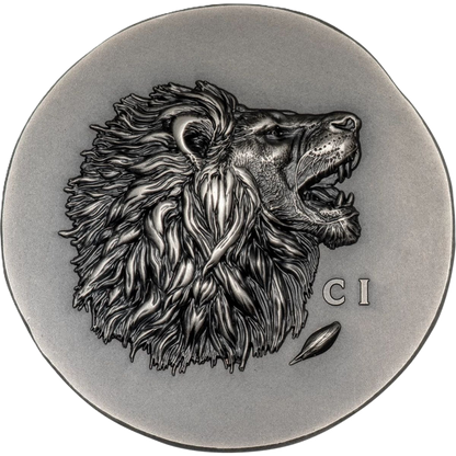 2025 Cook Islands Numismatic Icons Leon 1oz Silver Antiqued Coin