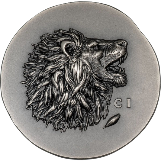 2025 Cook Islands Numismatic Icons Leon 1oz Silver Antiqued Coin