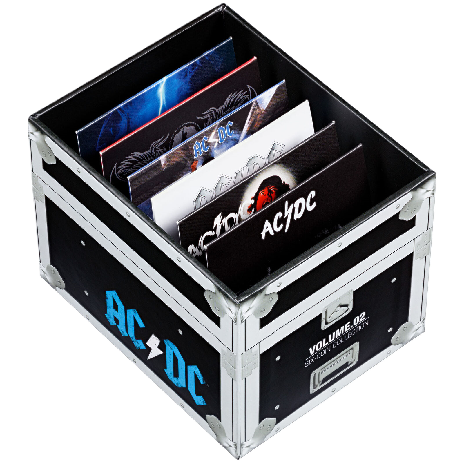 2022-23 RAM AC/DC 6 Six 20c Unc Coin Collection in Box.