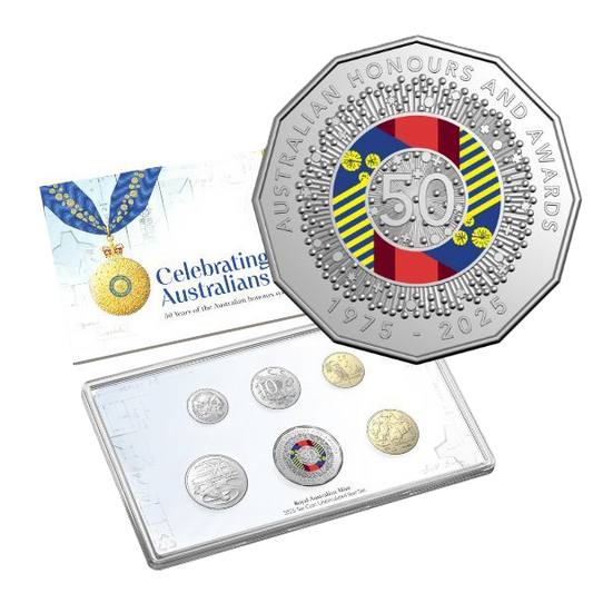 2025 RAM Australian Honour System Six-Coin Set