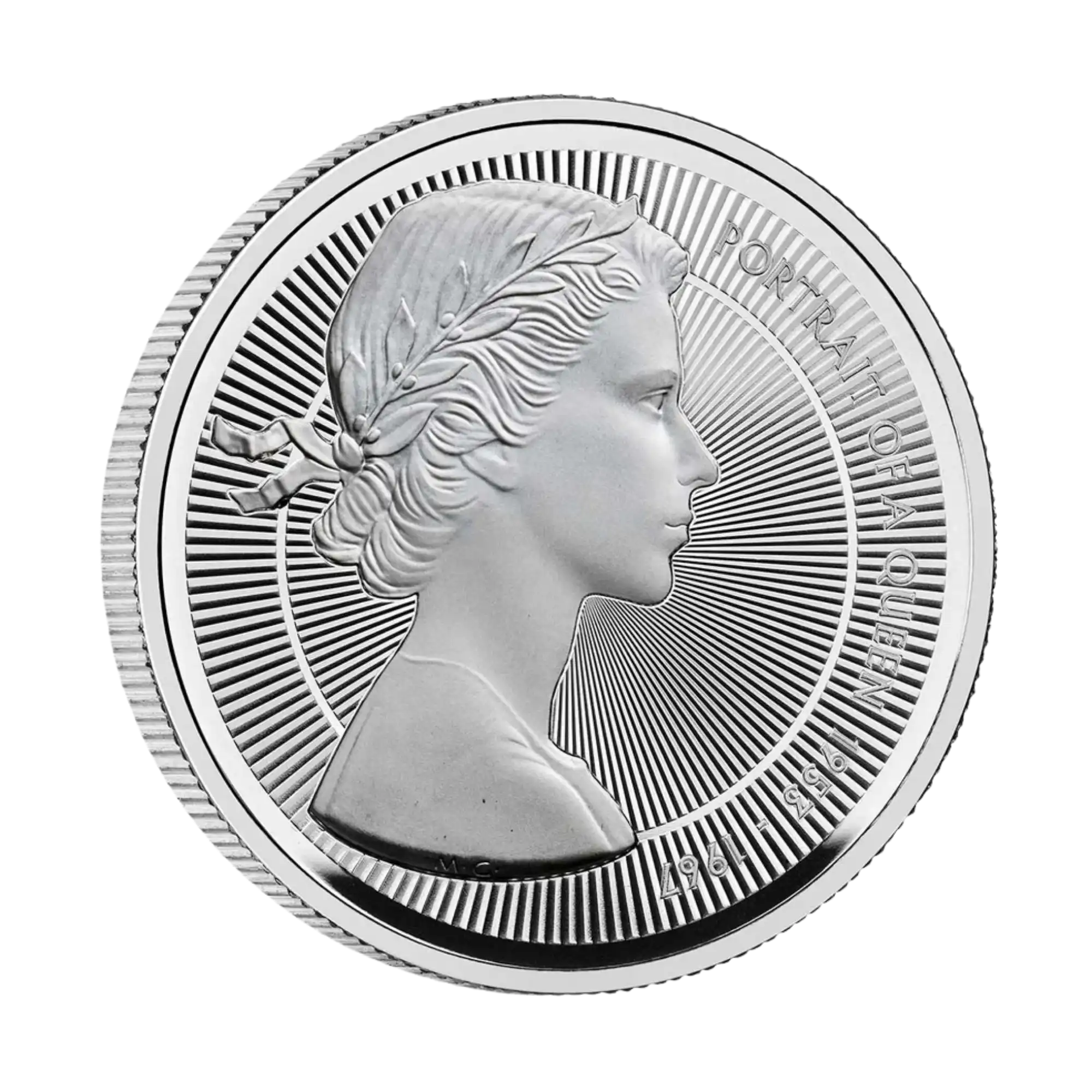 2026 Royal Mint Portraits of Queen Elizabeth II Mary Gillick 1oz Silver Proof Coin