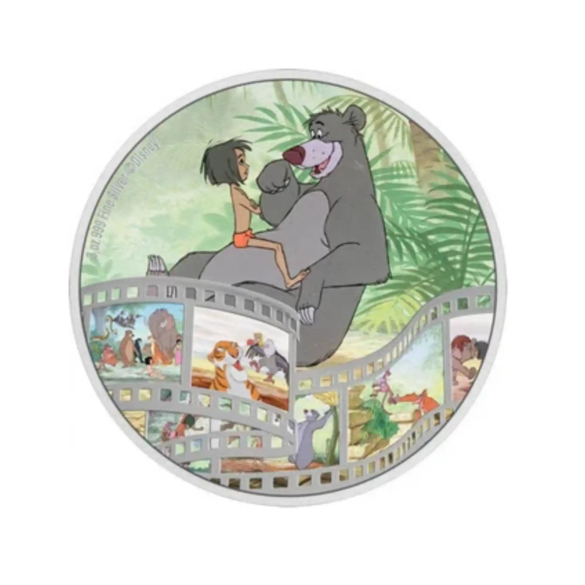 2022 NZ Mint Disney The Jungle Book 3oz Silver Proof Coloured Coin