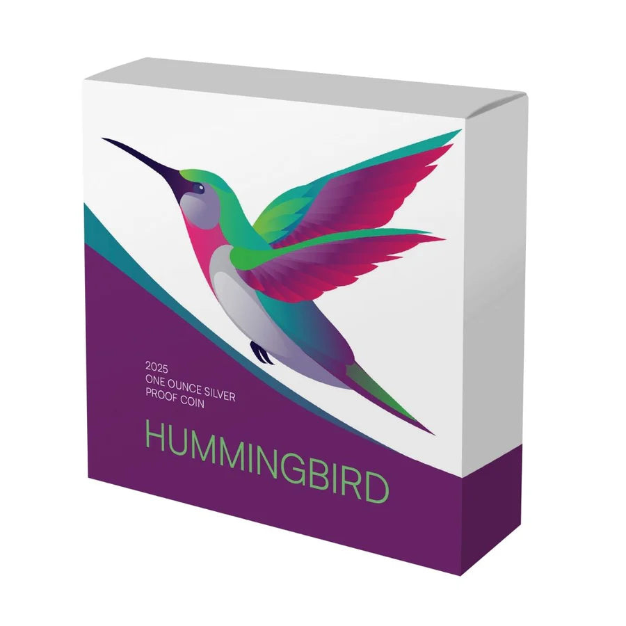 2025 Niue Humming bird 1oz Silver Proof Coin
