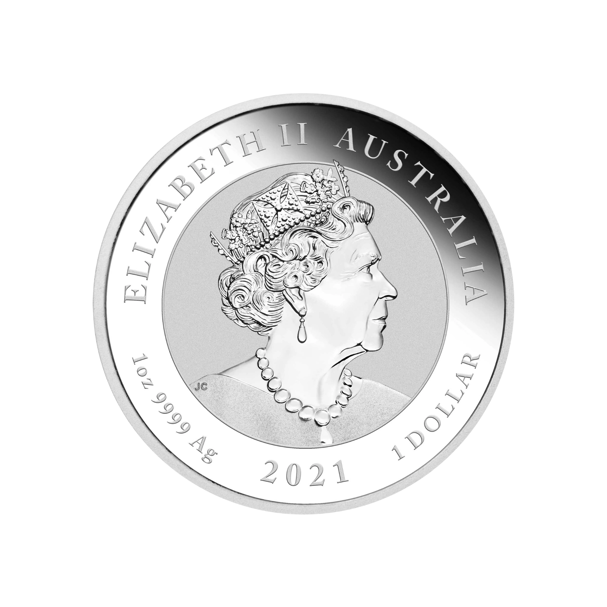 2021 Perth Mint Chinese Myths & Legends Red Dragon 1oz Silver Coloured Coin