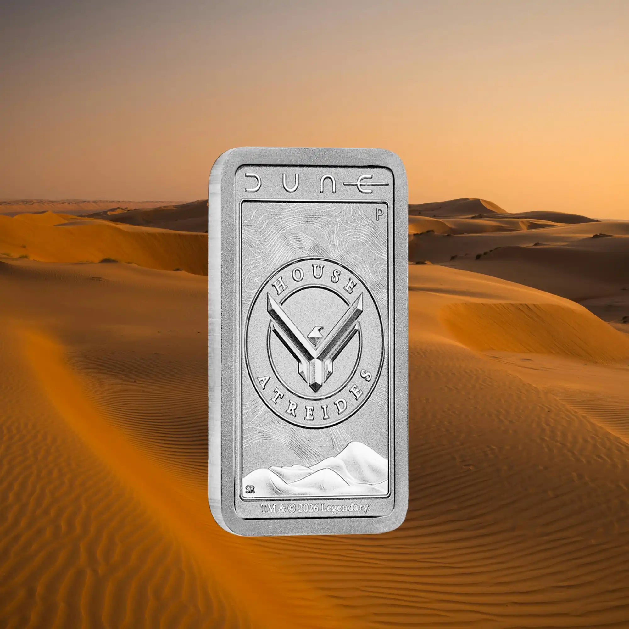2026 Perth Mint Dune House Atreides 10g Silver Minted Bar