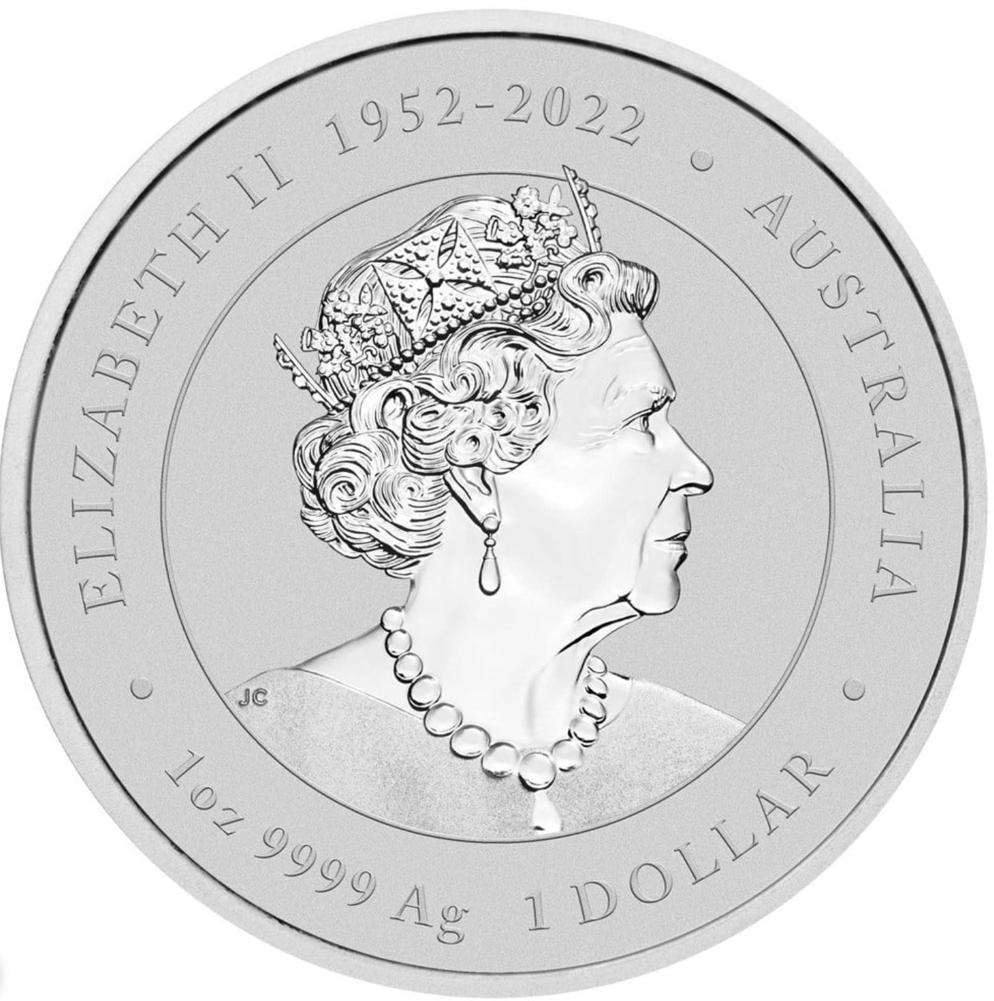 2024 Perth Mint Lunar Dragon 1oz Silver Purple Coloured Coin