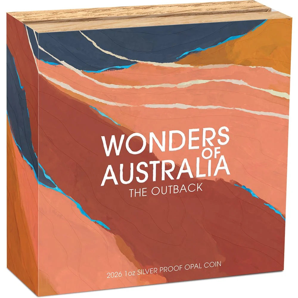 2026 Perth Mint Wonders of Australia Silver Proof 3-Coin Collection