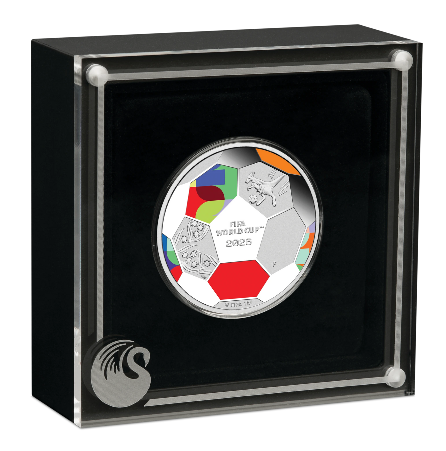 2026 Perth Mint FIFA World Cup 1/2oz Silver Proof Coloured Coin - Pre Order