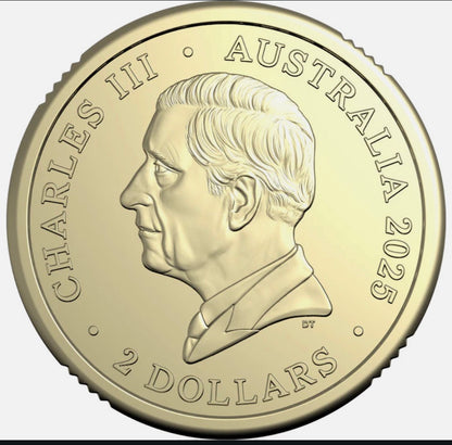 2025 RAM 80th Remembering the Second World War $2 C Mint Coloured Coin in Card