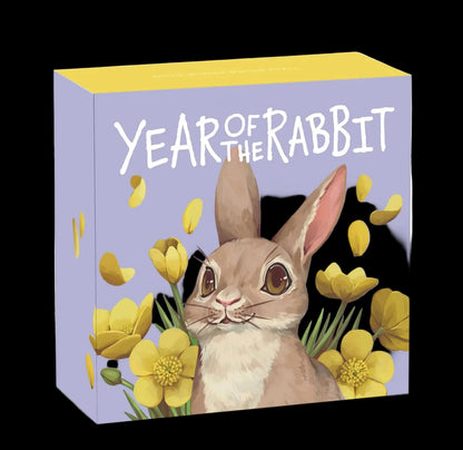 2023 Perth Mint Baby Rabbit 1/2oz Silver Proof Coin