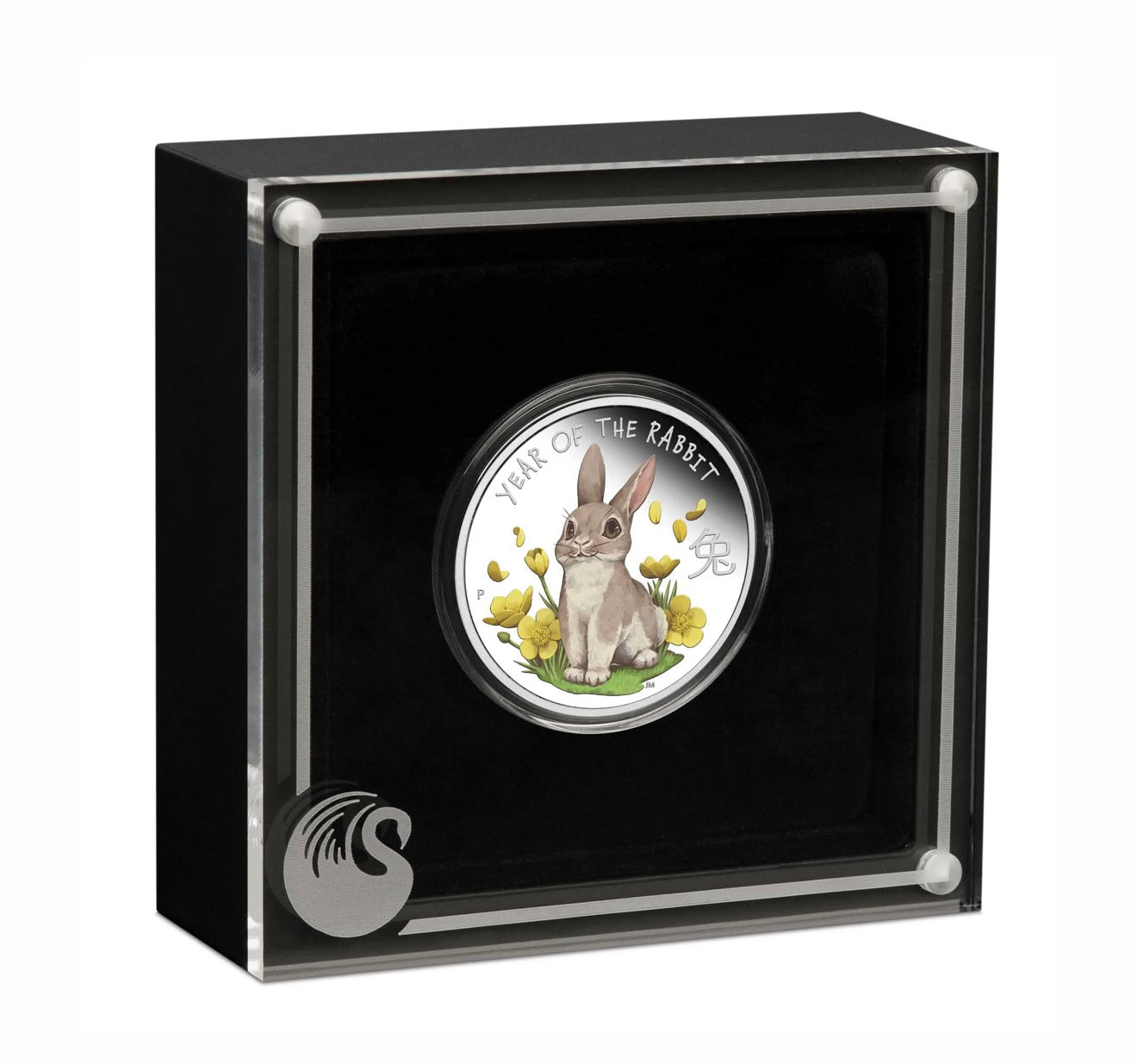 2023 Perth Mint Baby Rabbit 1/2oz Silver Proof Coin