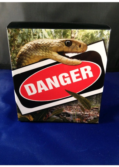 2010 Perth Mint Deadly & Dangerous Eastern Brown Snake 1oz Proof Silver Coin