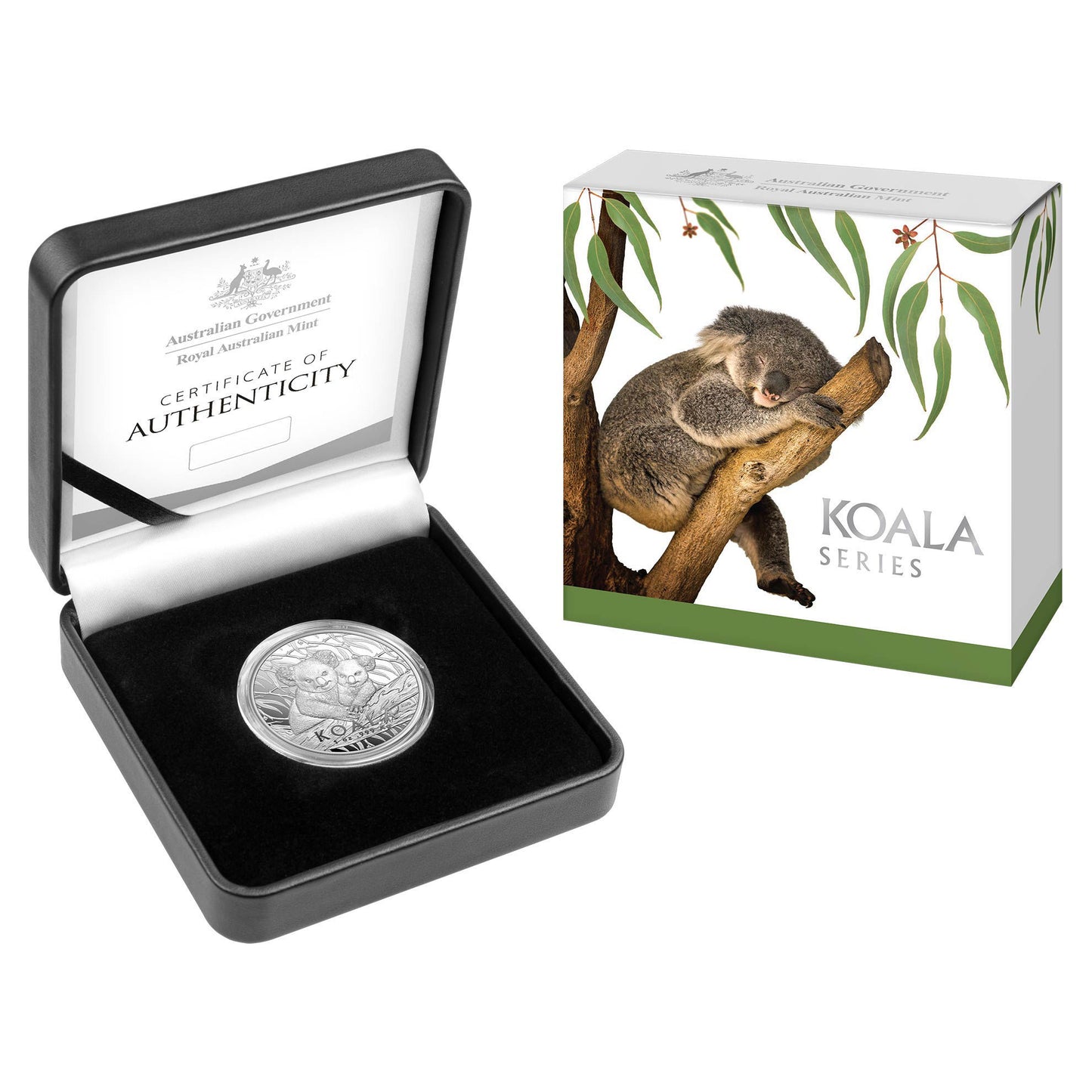 2025 RAM Koala Series 1oz Silver High Relief Proof Coin