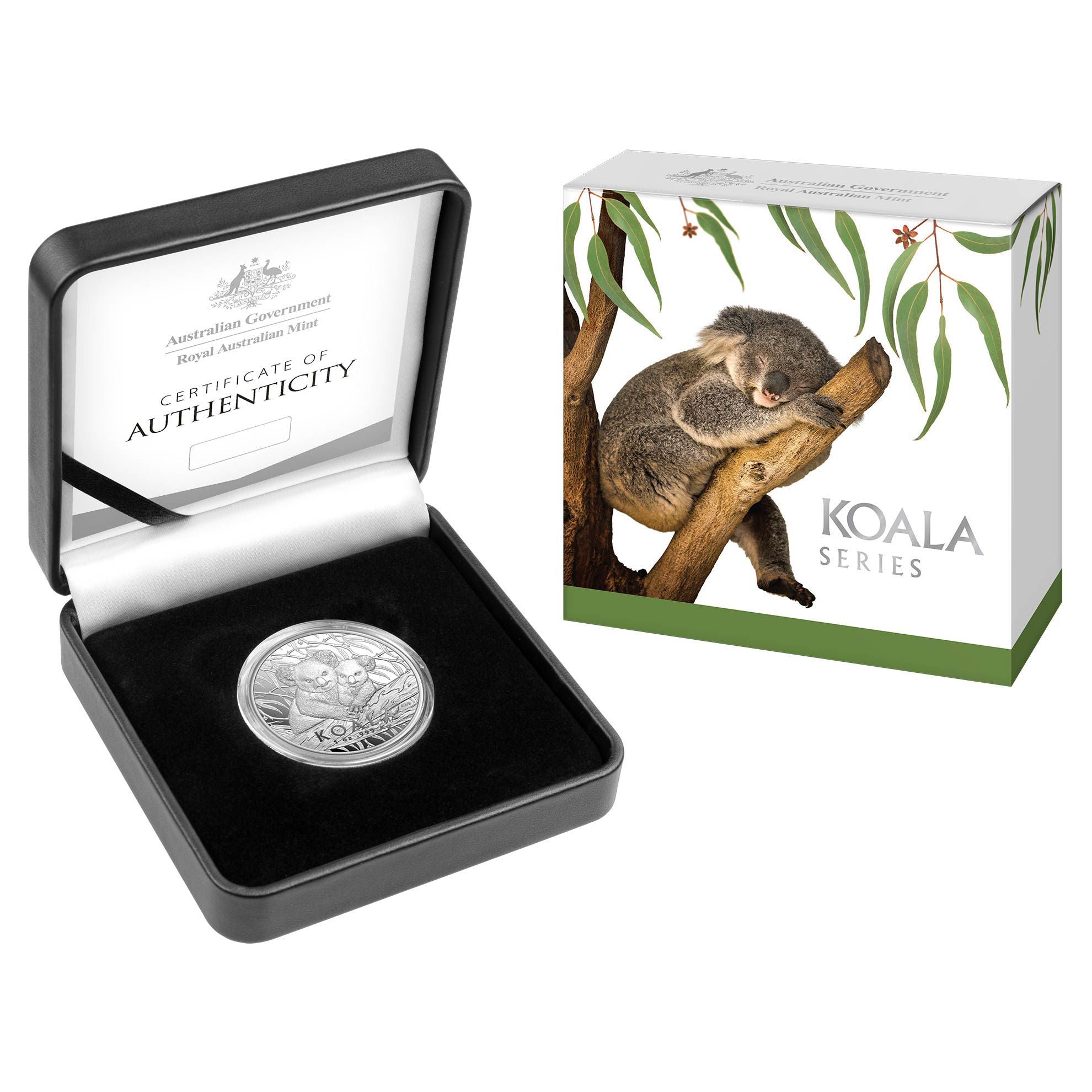 2025 RAM Koala Series 1oz Silver High Relief Proof Coin