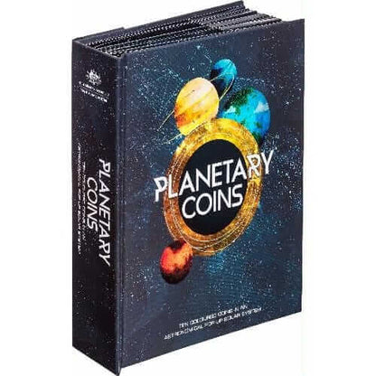 2017 Royal Australian Mint Planetary 10 Coin Complete Set In Pop Up Book