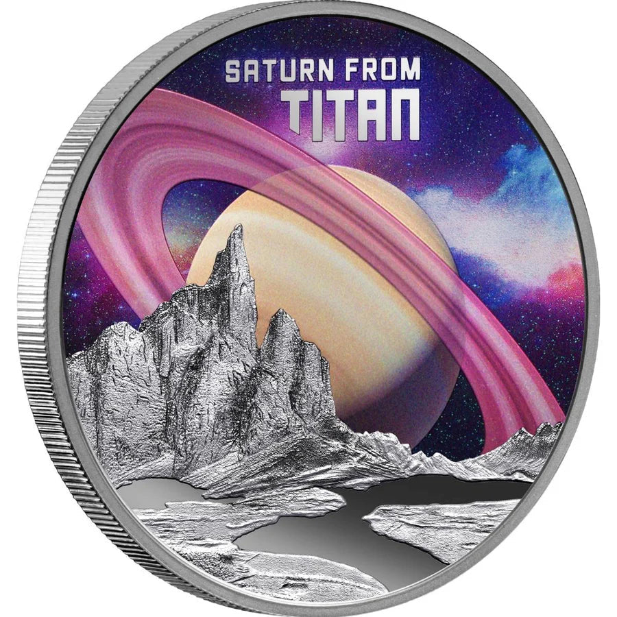 2024-26 Niue Space Series Mars Saturn & Jupiter 1oz Silver Proof 3 Coin Set