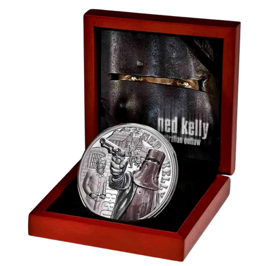 2020 Niue Ned Kelly 2oz Silver Proof Coin