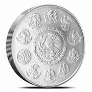 2024 Mexico Libertad Space Green Holograph 1oz Silver Colorized Coin