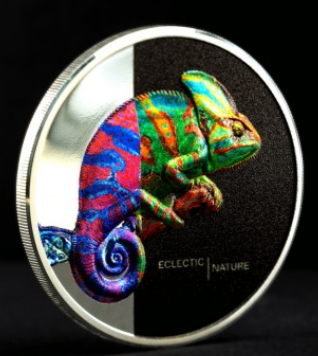 2023 Chameleon – Eclectic Nature 1oz Silver Proof Coin